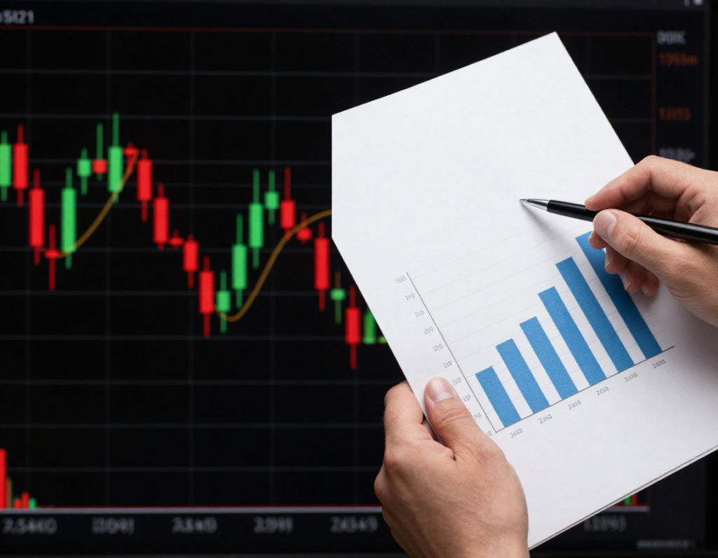 freepik split image left black background candlestick char 96479